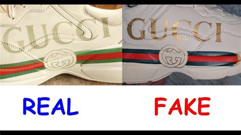 gucci falso scarpe|how to tell gucci sneakers.